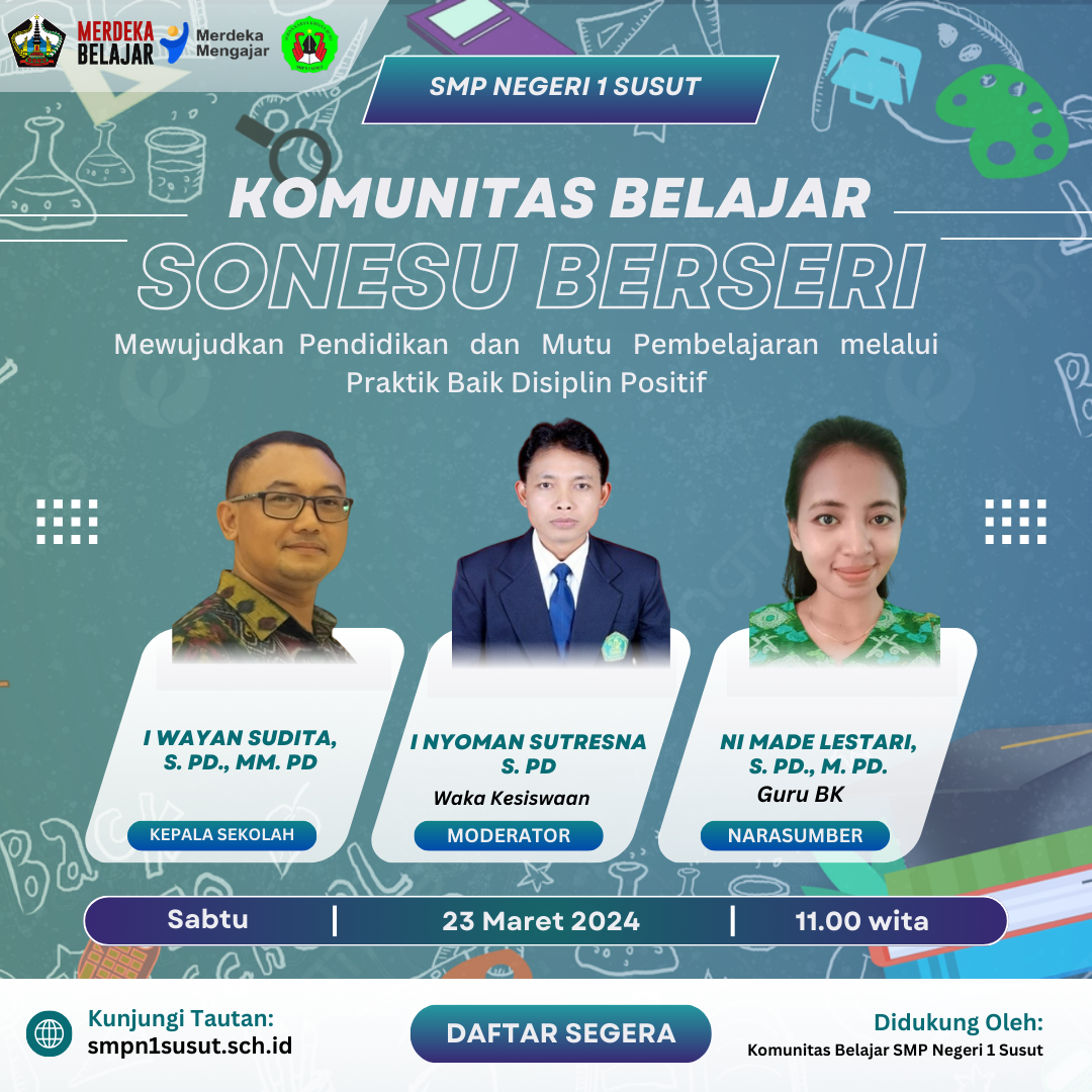 KEGIATAN KOMUNITAS BELAJAR SONESU BERSERI
